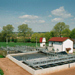 Estación de depuración de agua para casas familiares de acero inoxidable
