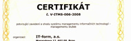 Certificación de los IT servicios